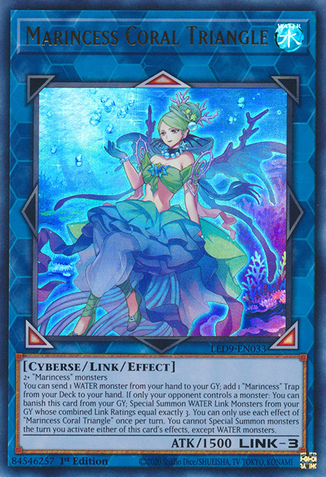 Marincess Coral Triangle [LED9-EN033] Ultra Rare | North Game Den