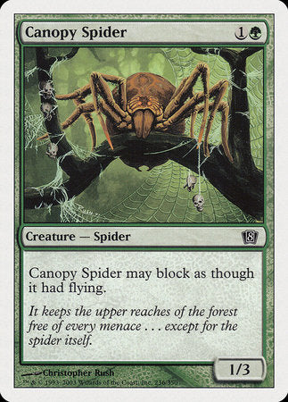 Canopy Spider [Eighth Edition] | North Game Den