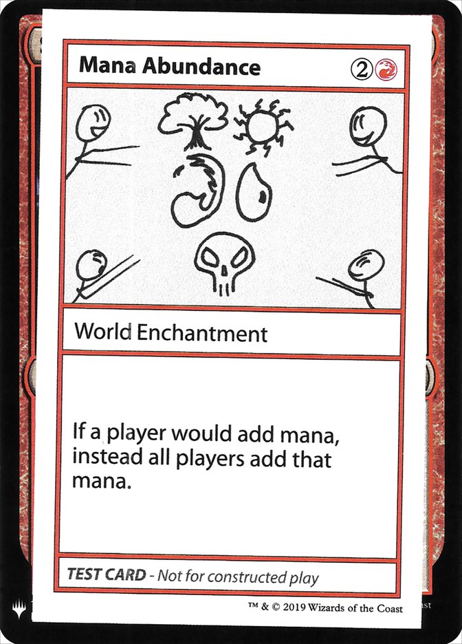 Mana Abundance [Mystery Booster Playtest Cards] | North Game Den