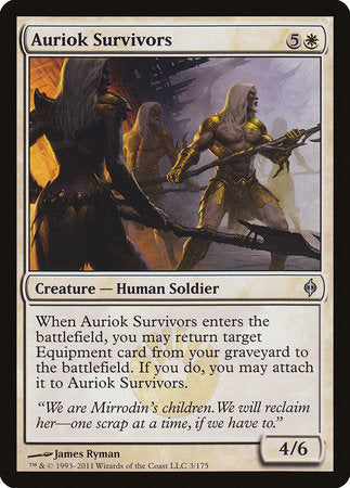 Auriok Survivors [New Phyrexia] | North Game Den