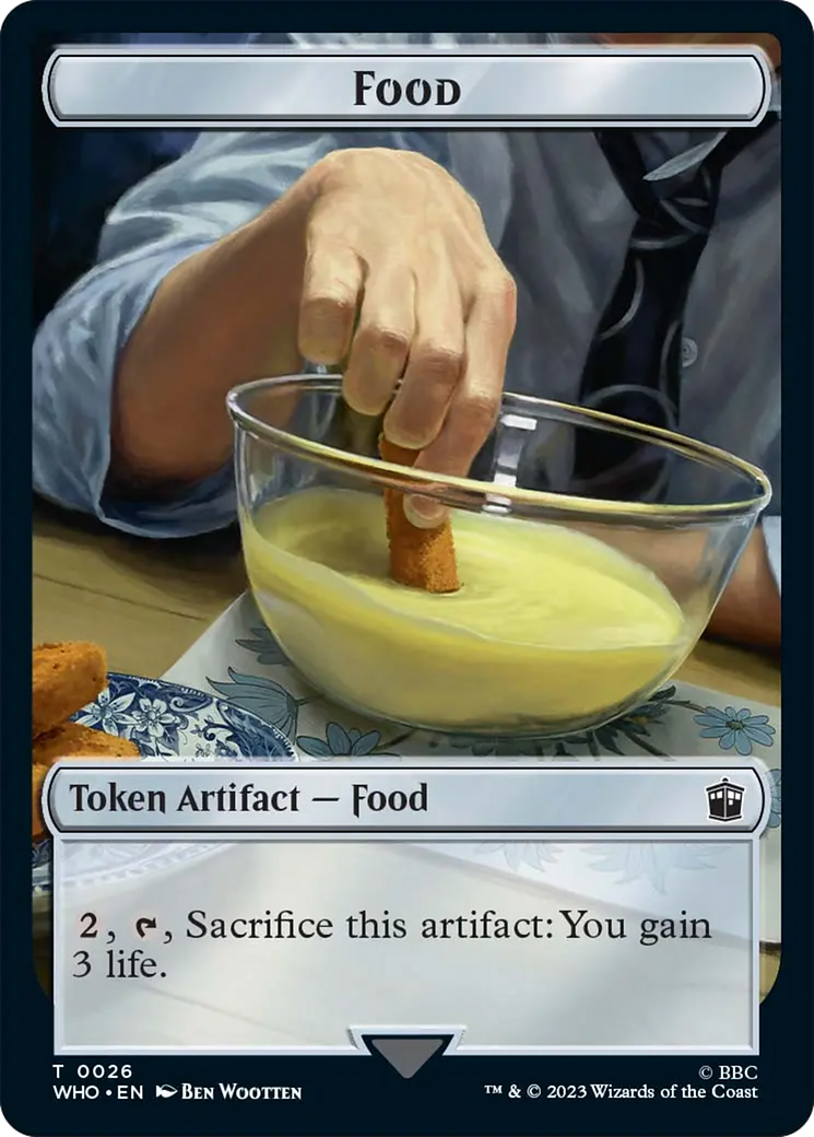 Food Token [Doctor Who Tokens] | North Game Den