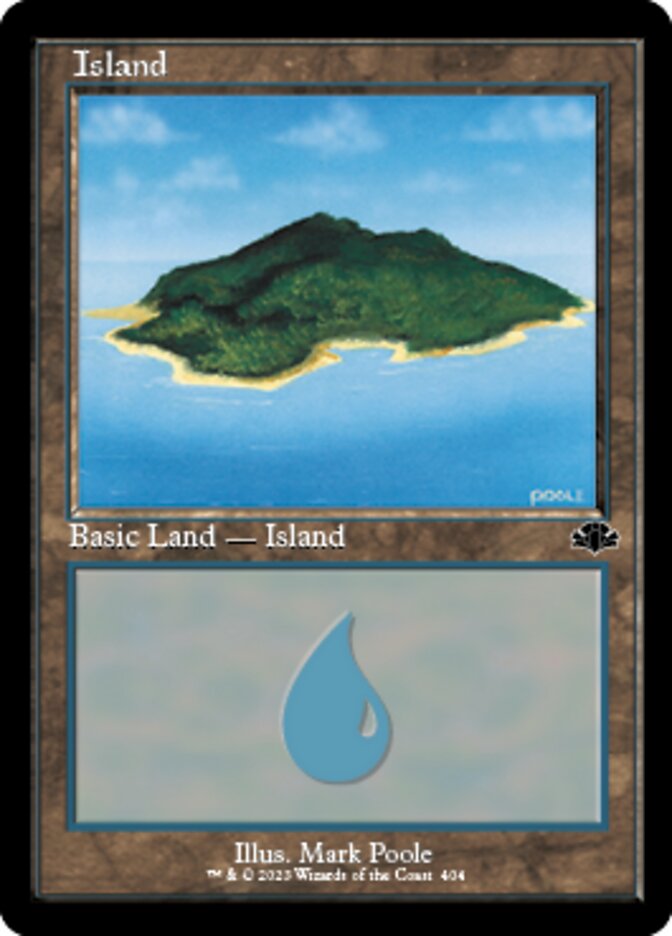 Island (404) (Retro) [Dominaria Remastered] | North Game Den