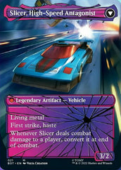 Slicer, Hired Muscle // Slicer, High-Speed Antagonist (Shattered Glass) [Universes Beyond: Transformers] | North Game Den