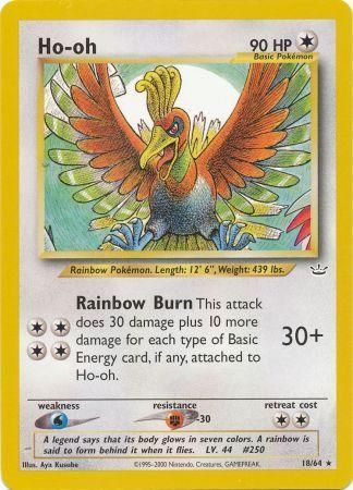 Ho-oh (18/64) [Neo Revelation Unlimited] | North Game Den