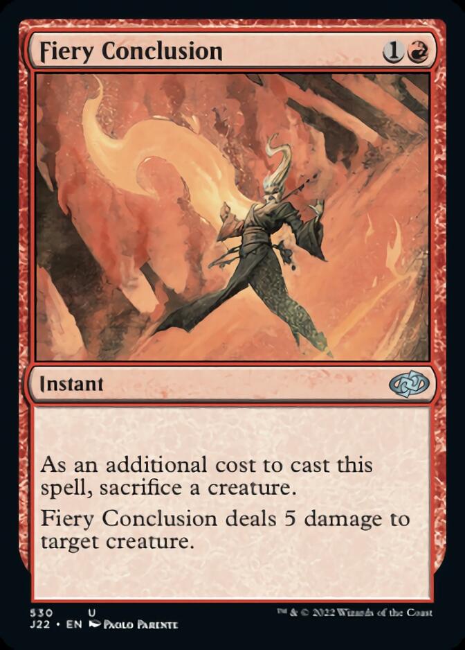 Fiery Conclusion [Jumpstart 2022] | North Game Den