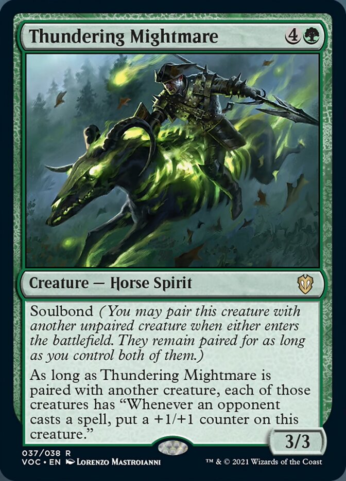 Thundering Mightmare [Innistrad: Crimson Vow Commander] | North Game Den