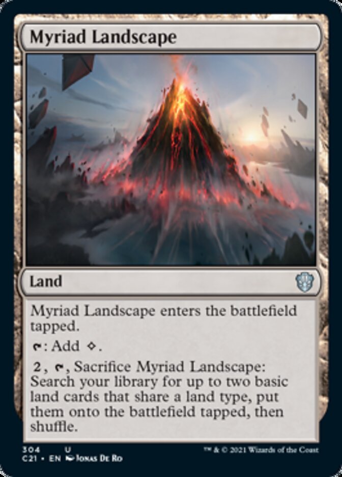Myriad Landscape [Commander 2021] | North Game Den
