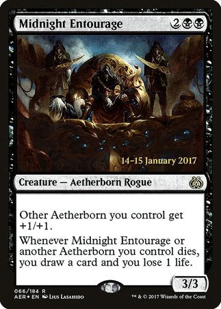 Midnight Entourage [Aether Revolt Promos] | North Game Den