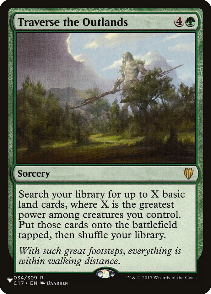 Traverse the Outlands [The List] | North Game Den