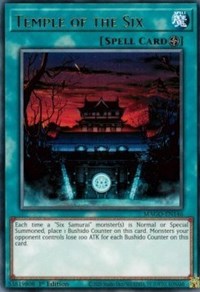 Temple of the Six [MAGO-EN146] Rare | North Game Den