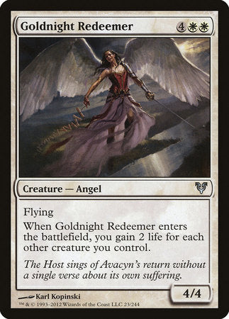 Goldnight Redeemer [Avacyn Restored] | North Game Den