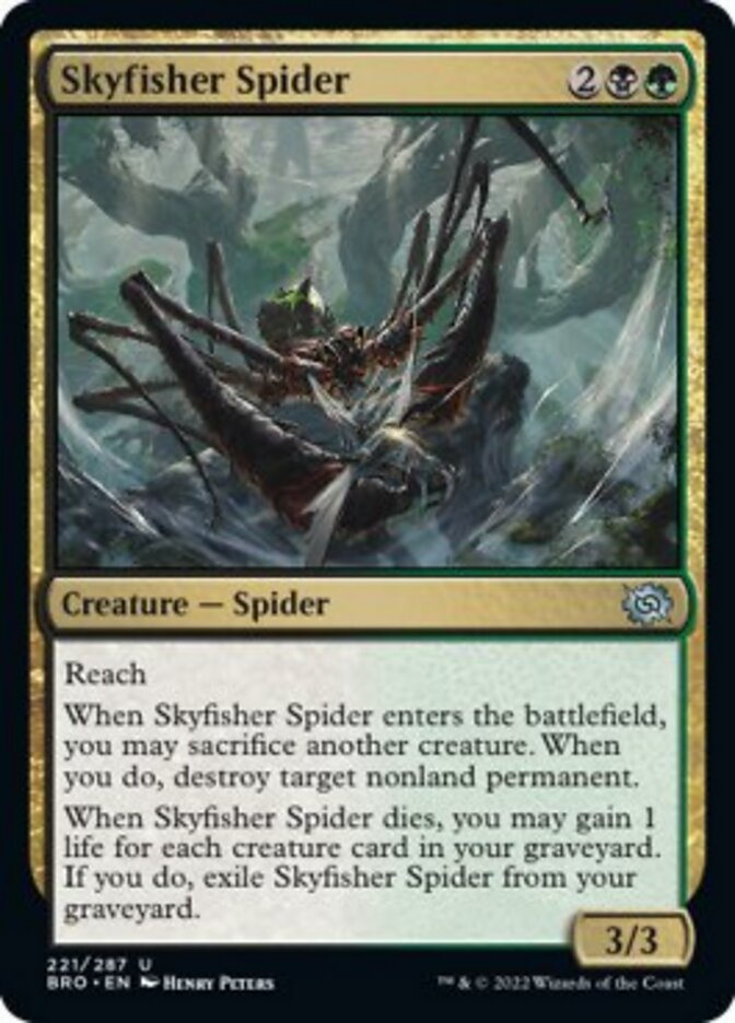 Skyfisher Spider [The Brothers' War] | North Game Den