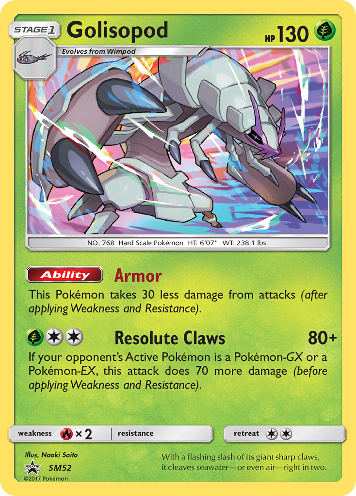 Golisopod (SM52) [Sun & Moon: Black Star Promos] | North Game Den