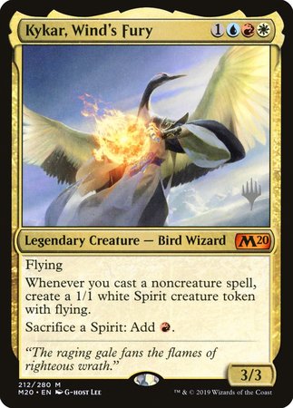 Kykar, Wind's Fury [Core Set 2020 Promos] | North Game Den