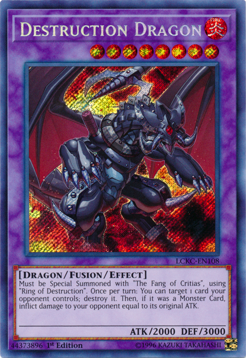 Destruction Dragon [LCKC-EN108] Secret Rare | North Game Den