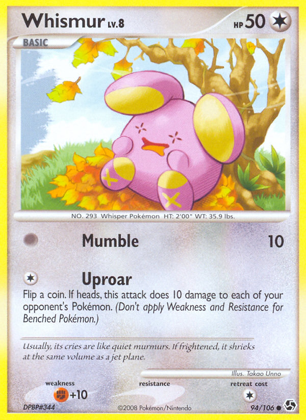Whismur (94/106) [Diamond & Pearl: Great Encounters] | North Game Den