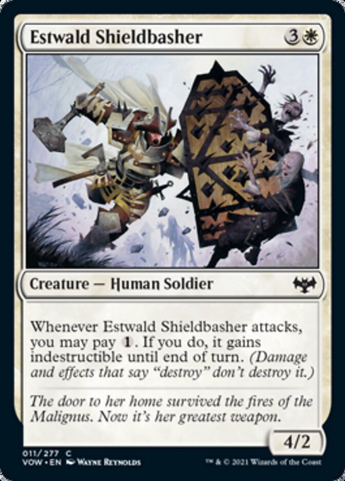 Estwald Shieldbasher [Innistrad: Crimson Vow] | North Game Den