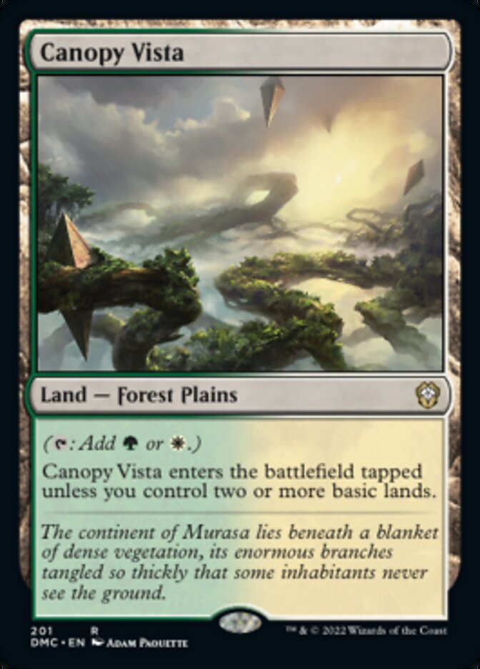 Canopy Vista [Dominaria United Commander] | North Game Den