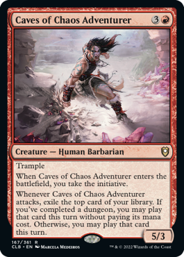 Caves of Chaos Adventurer [Commander Legends: Battle for Baldur's Gate] | North Game Den