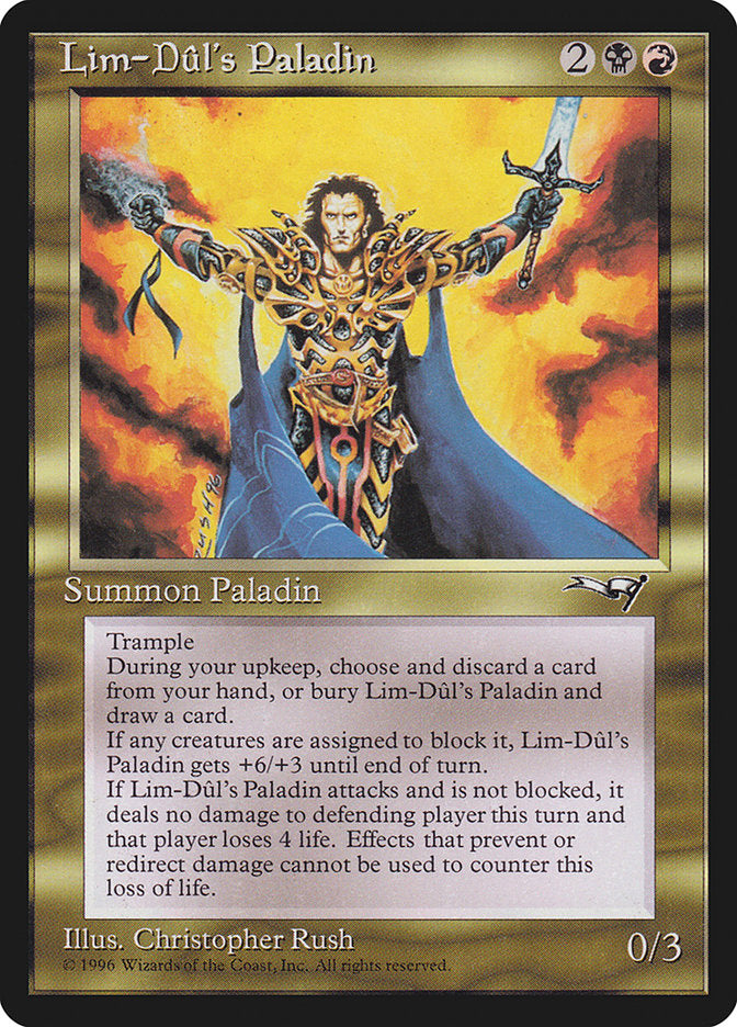 Lim-Dûl's Paladin [Alliances] | North Game Den