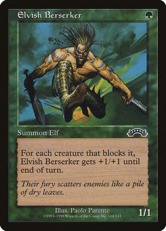 Elvish Berserker [Exodus] | North Game Den