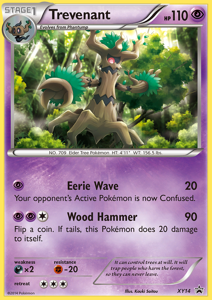 Trevenant (XY14) [XY: Black Star Promos] | North Game Den