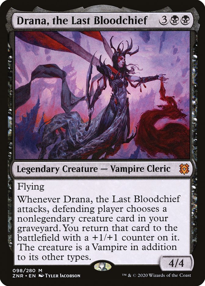 Drana, the Last Bloodchief [Zendikar Rising] | North Game Den