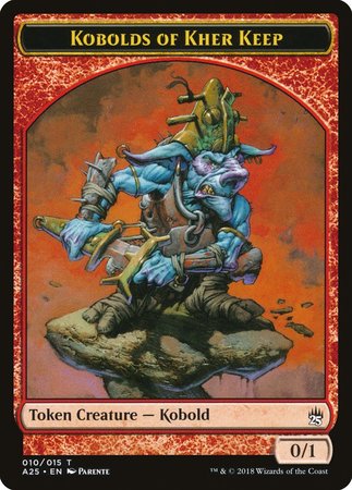 Kobolds of Kher Keep Token (010) [Masters 25 Tokens] | North Game Den