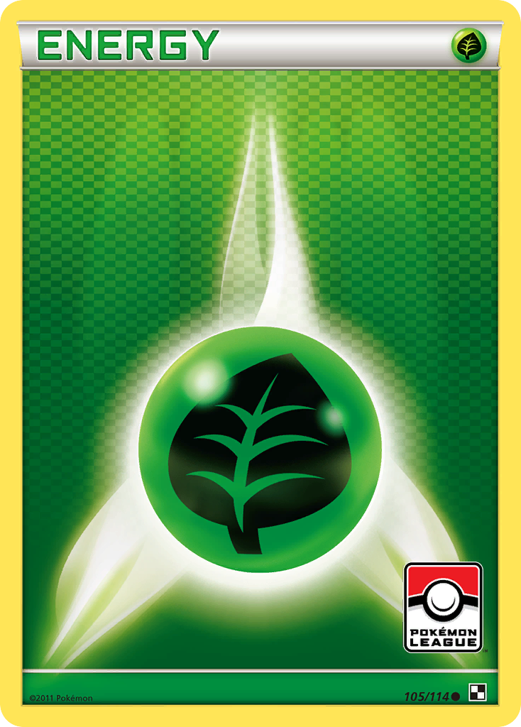 Grass Energy (105/114) [Black & White: Base Set] | North Game Den