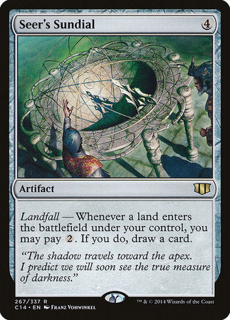 Seer's Sundial [Commander 2014] | North Game Den