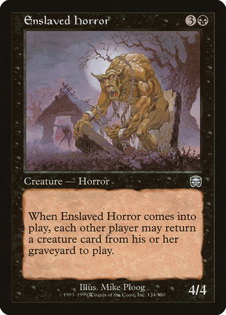 Enslaved Horror [Mercadian Masques] | North Game Den