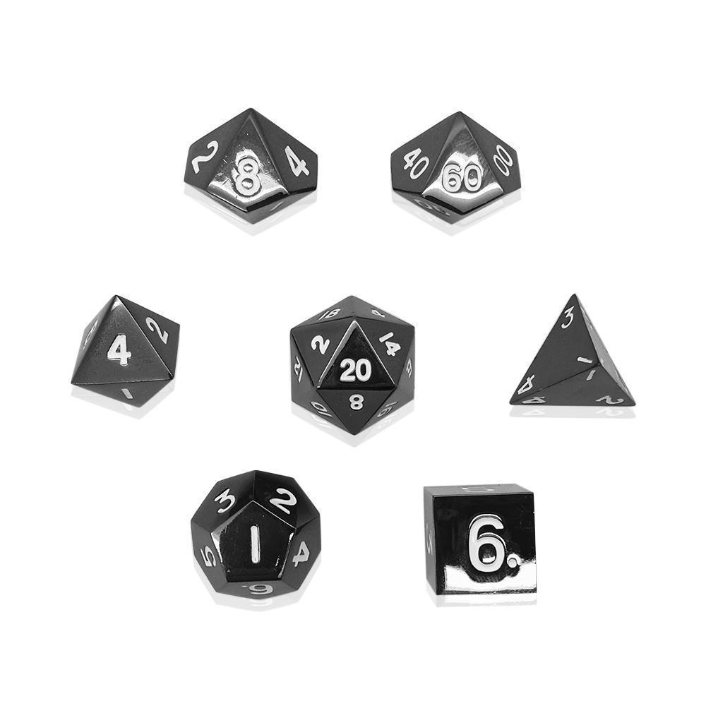 Norse Foundry Dice: Drow Black | North Game Den