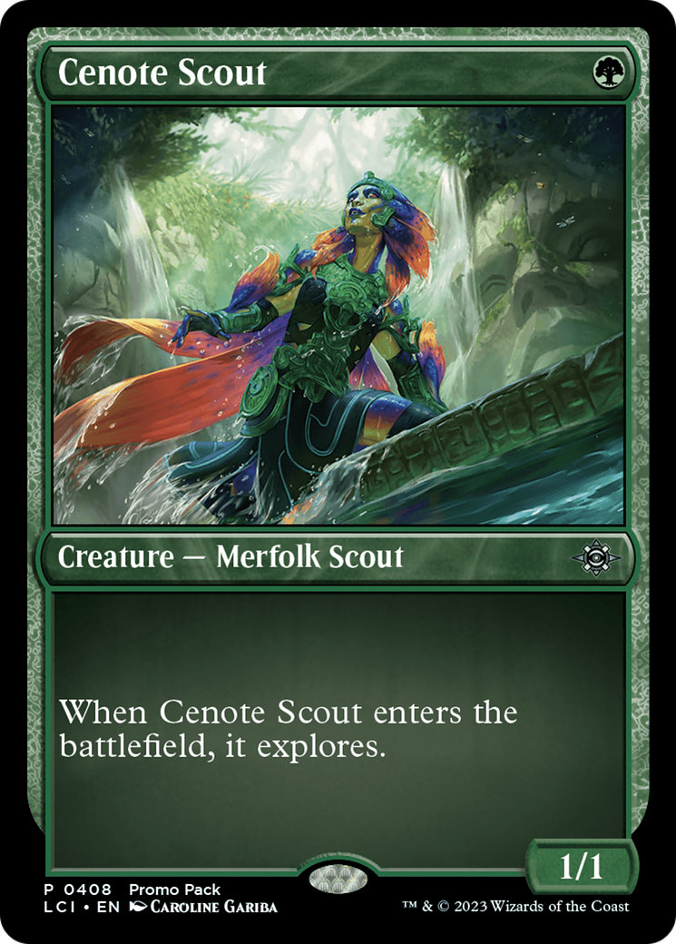 Cenote Scout [The Lost Caverns of Ixalan Promos] | North Game Den