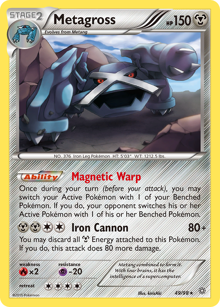 Metagross (49/98) [XY: Ancient Origins] | North Game Den