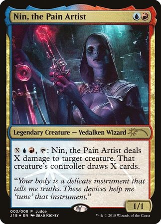 Nin, the Pain Artist [Judge Gift Cards 2018] | North Game Den