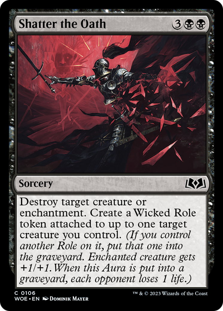 Shatter the Oath [Wilds of Eldraine] | North Game Den