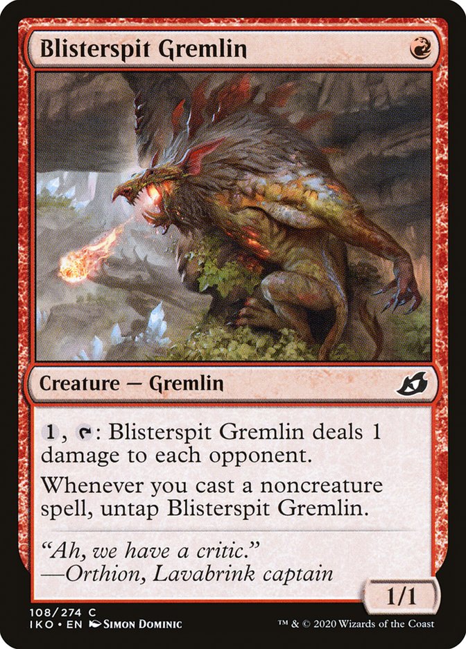 Blisterspit Gremlin [Ikoria: Lair of Behemoths] | North Game Den