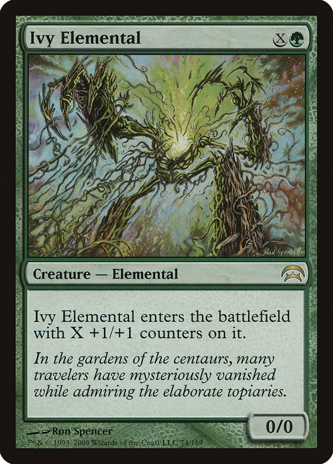 Ivy Elemental [Planechase] | North Game Den