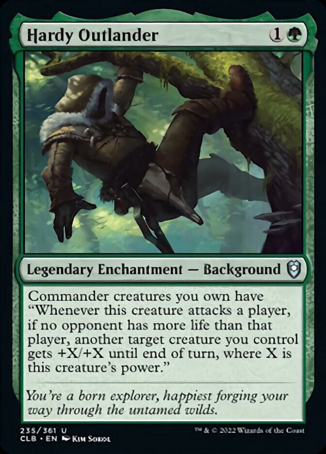 Hardy Outlander [Commander Legends: Battle for Baldur's Gate] | North Game Den