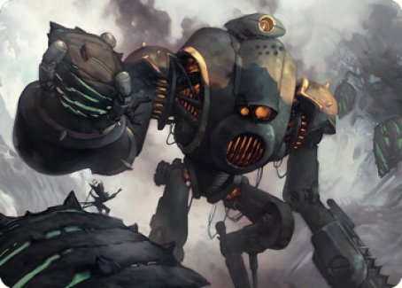 Rust Goliath Art Card [The Brothers' War Art Series] | North Game Den