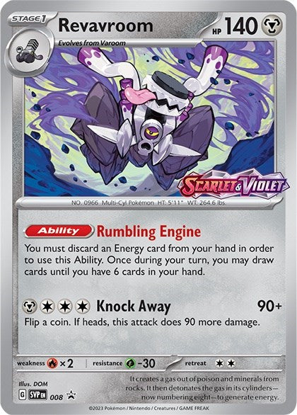 Revavroom (008) [Scarlet & Violet: Black Star Promos] | North Game Den