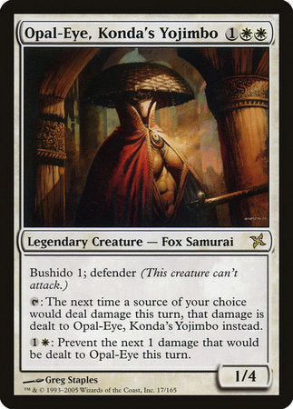 Opal-Eye, Konda's Yojimbo [Betrayers of Kamigawa] | North Game Den