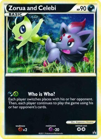 Zorua and Celebi (Jumbo Card) [Miscellaneous Cards] | North Game Den