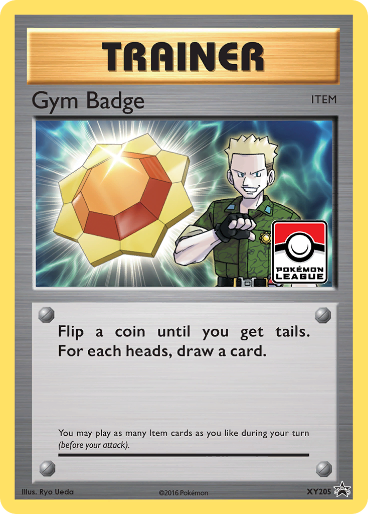 Gym Badge (XY205) (Lt. Surge) [XY: Black Star Promos] | North Game Den