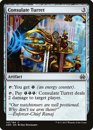 Consulate Turret [Aether Revolt] | North Game Den