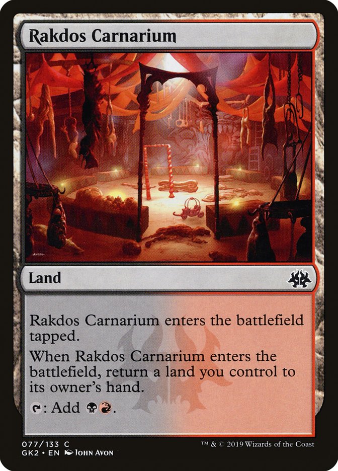 Rakdos Carnarium [Ravnica Allegiance Guild Kit] | North Game Den