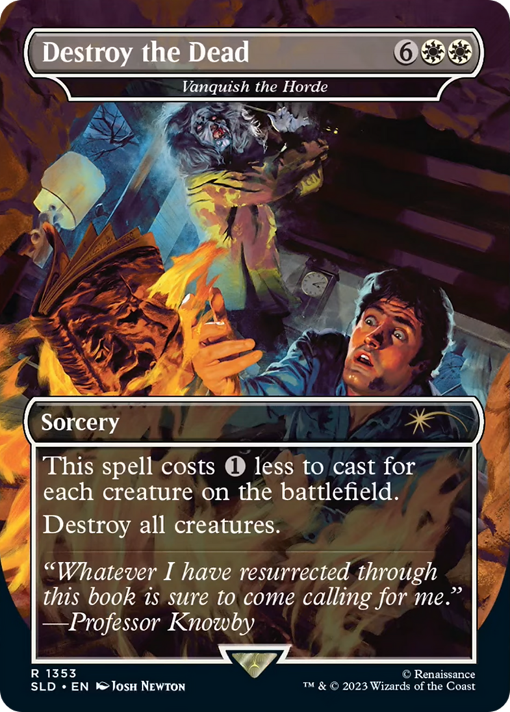 Destroy the Dead - Vanquish the Horde [Secret Lair Drop Series] | North Game Den