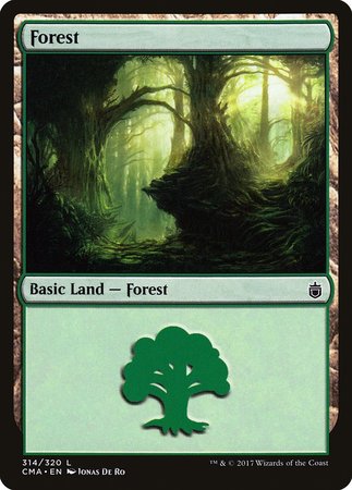 Forest (314) [Commander Anthology] | North Game Den