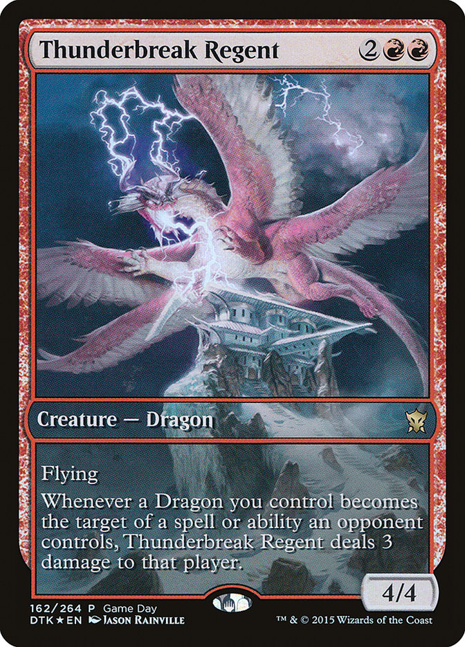 Thunderbreak Regent (Game Day) [Dragons of Tarkir Promos] | North Game Den