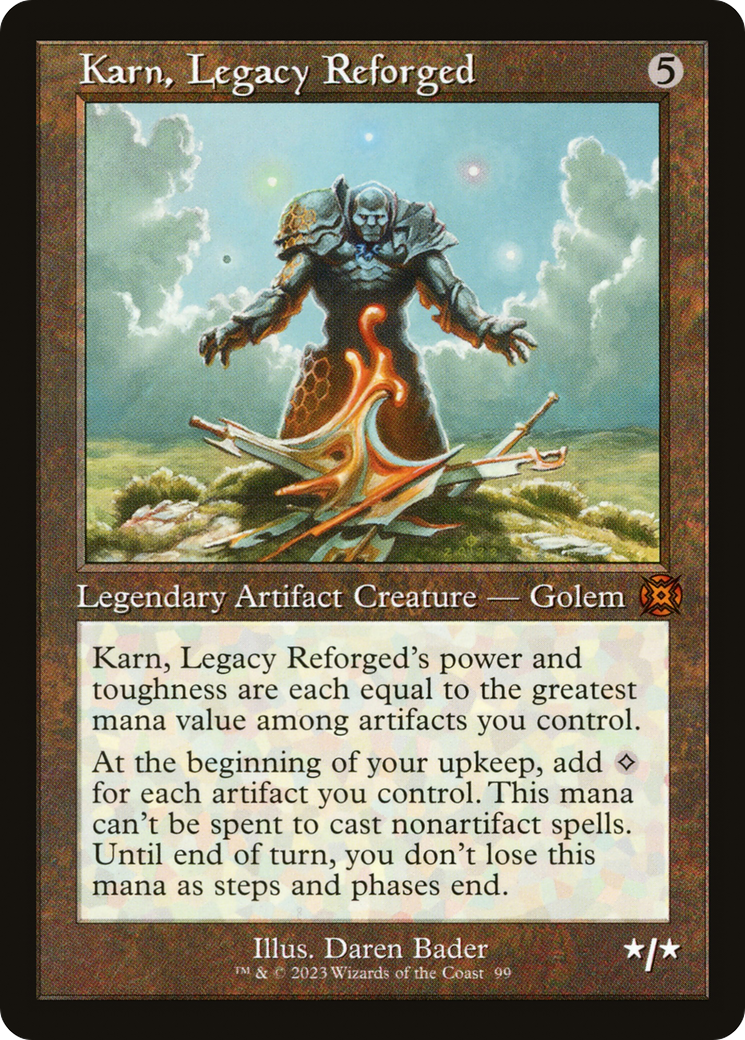 Karn, Legacy Reforged (Retro) [March of the Machine: The Aftermath] | North Game Den